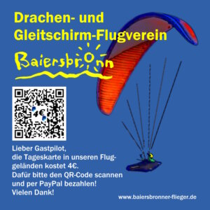 Tageskarte QR-Code PayPal